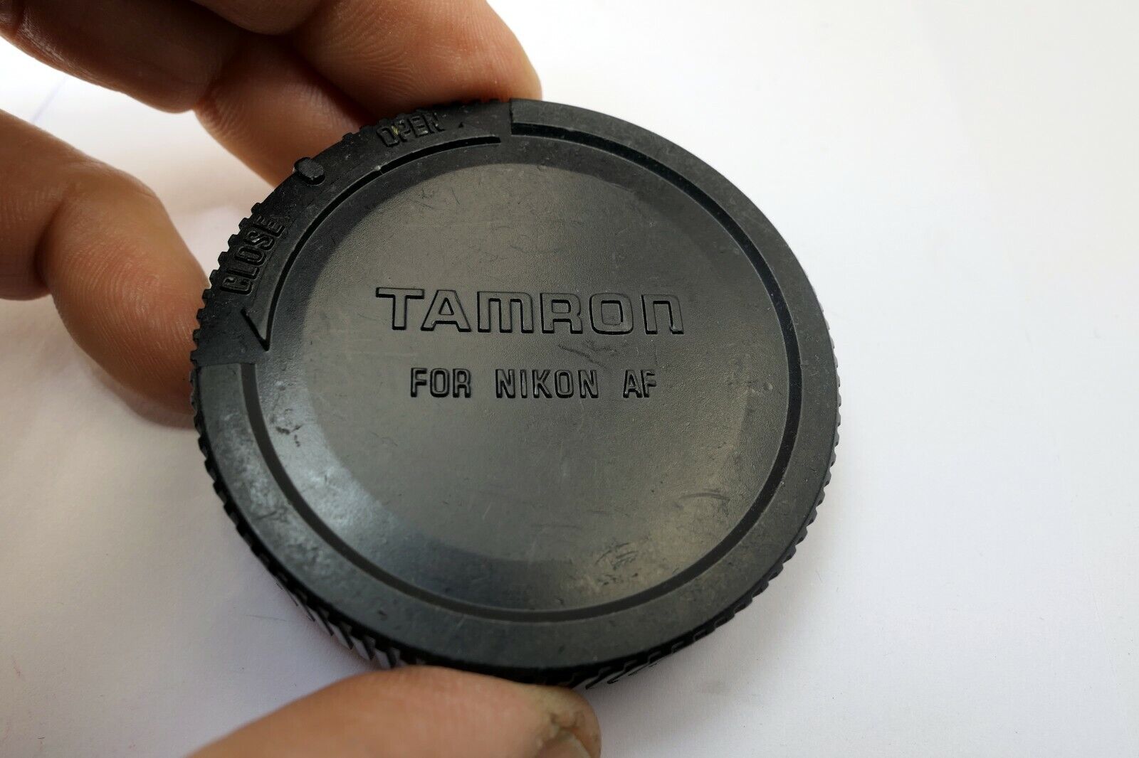 Tamron Rear Lens Cap for Nikon F AF AF-D VC f2.8 twist on type bayonet vintage