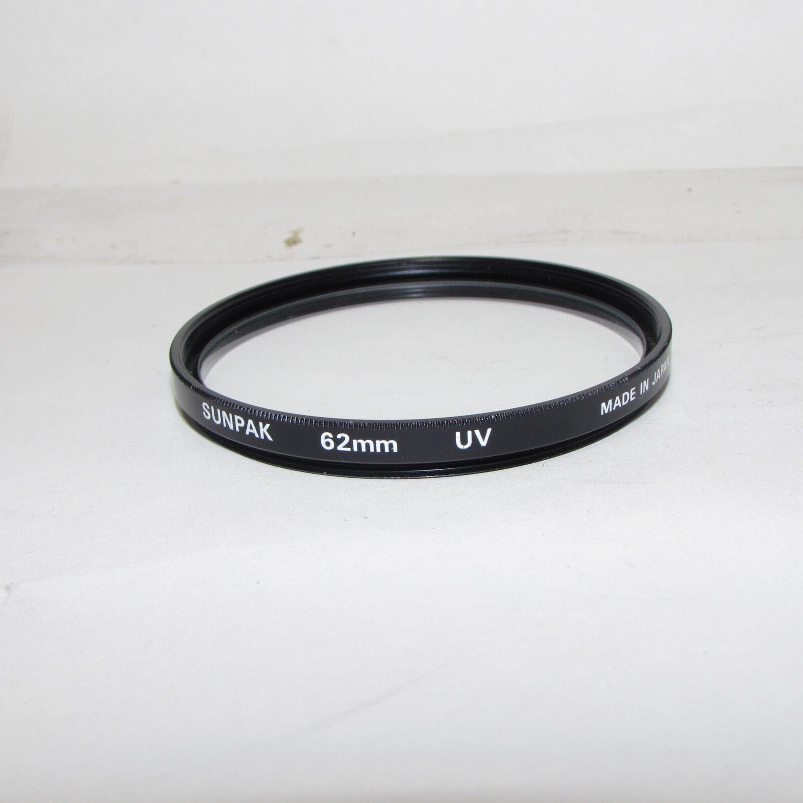 Genuine Sunpak UV 62mm Lens Filter Made in Japan O30418