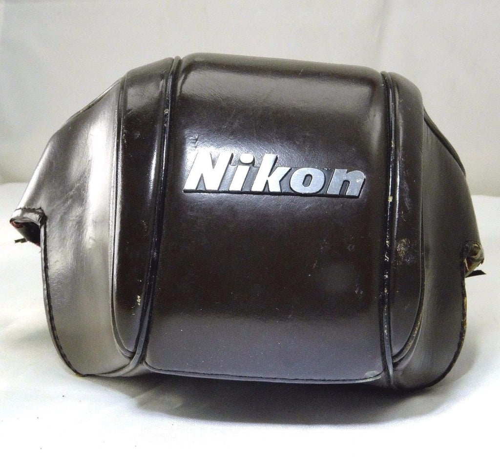 Nikon Leather ever ready case Top part only poor condition
