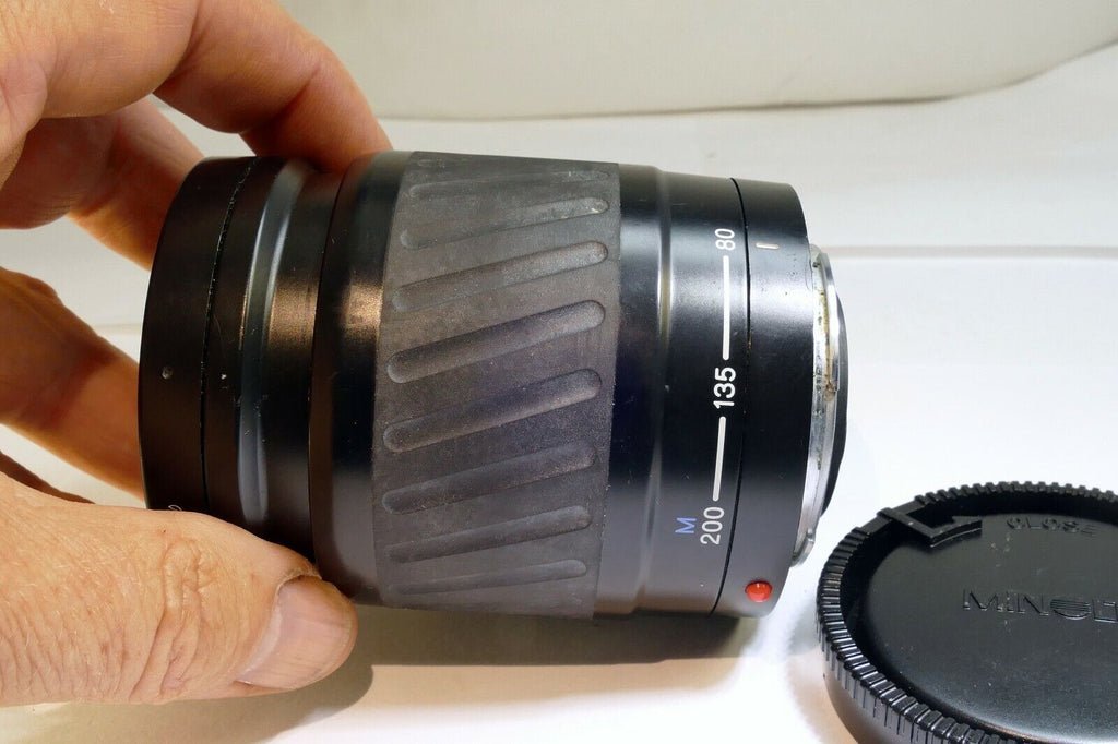 Minolta Maxxum AF 80-200mm f4.5-5.6 AF Lens For α37 α58 α68 Alpha telephoto