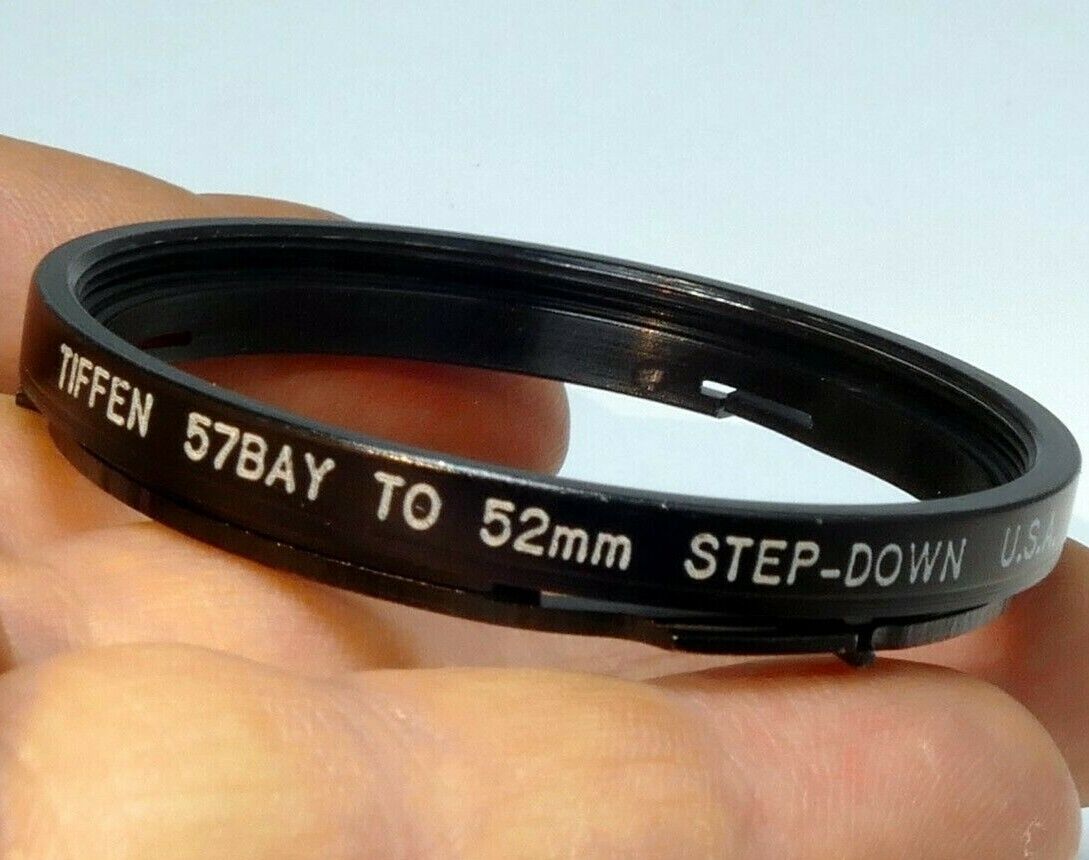 B50 to 52mm filter step-down ring for Hasselblad Bayonet threaded top screw in