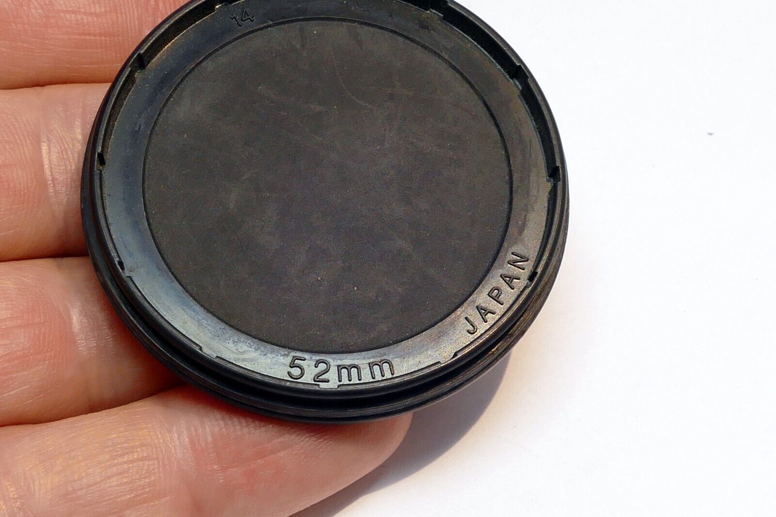 52mm rim Lens Front Cap slip on type rubber  vintage