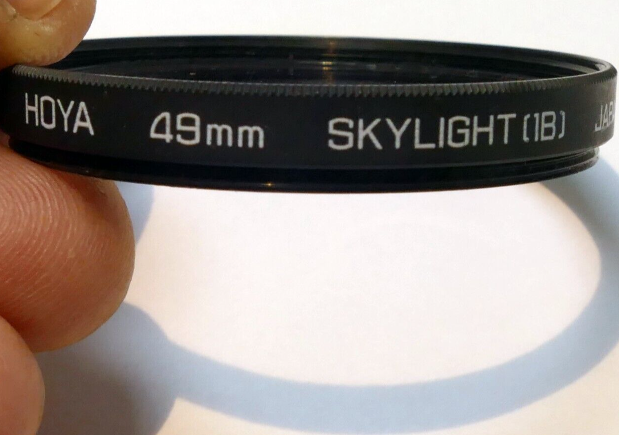 HOYA  49mm Skylight 1B Filter sky made in Japan