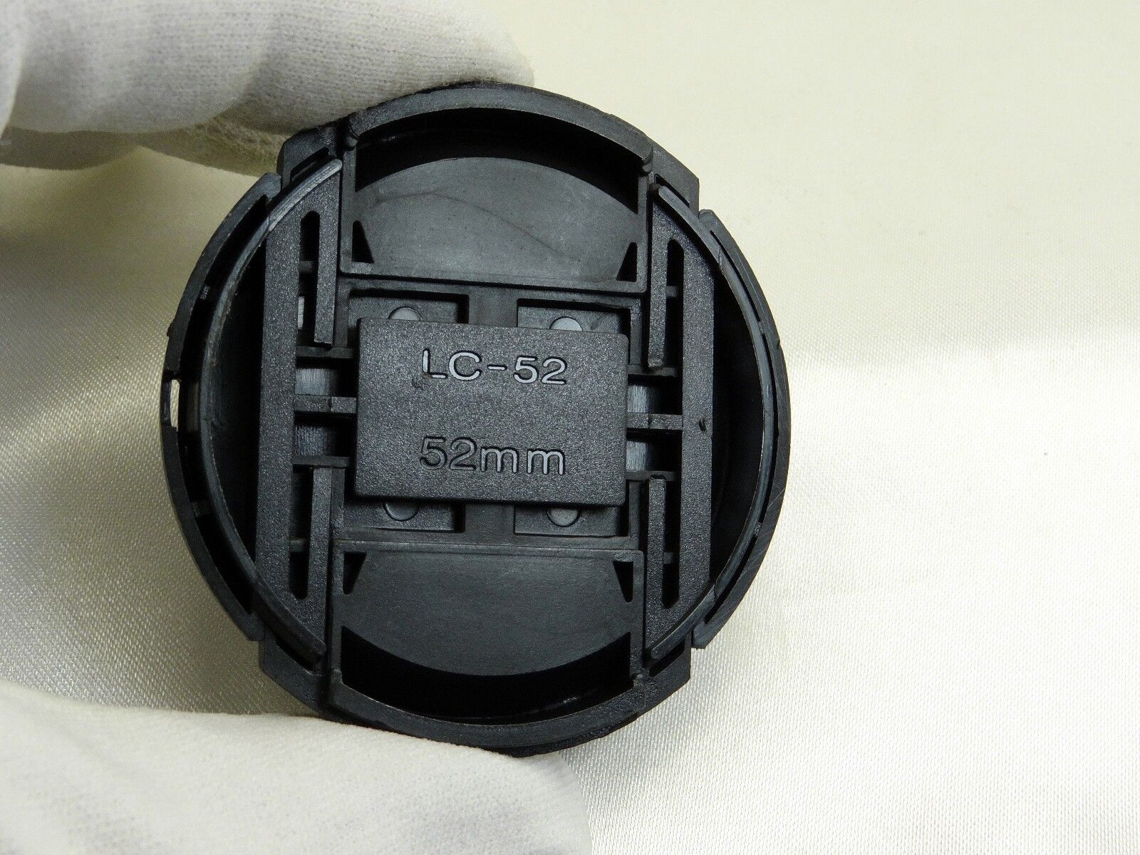 LC-52 52mm Lens Front Cap  Snap on type generic Black plastic for 18-55mm AF-s