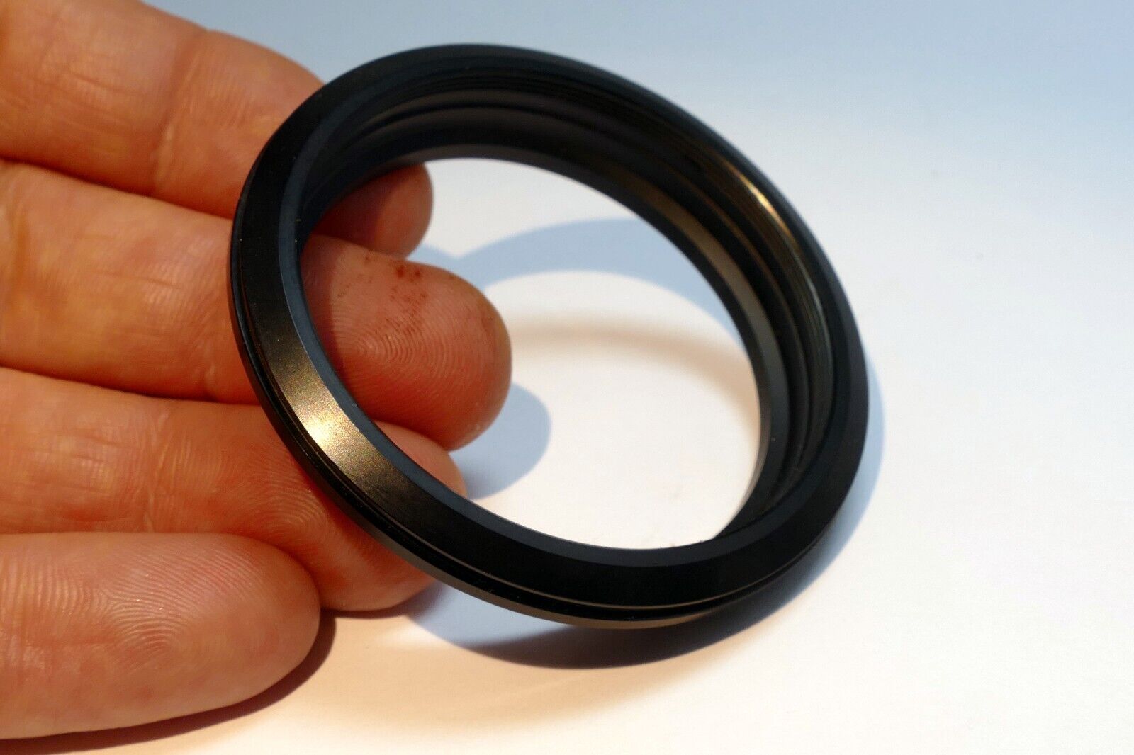 55mm lens adapter Ring to 62mm (not threaded) clamp
