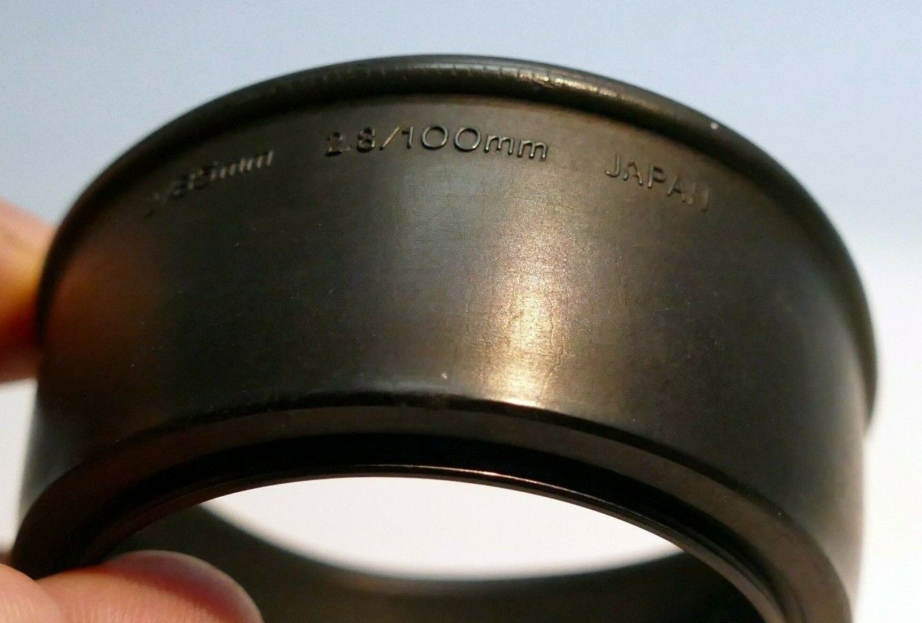 Olympus OM 85mm f2.0 100mm f2.8  lens hood shade for OEM Genuine rubber Zuiko