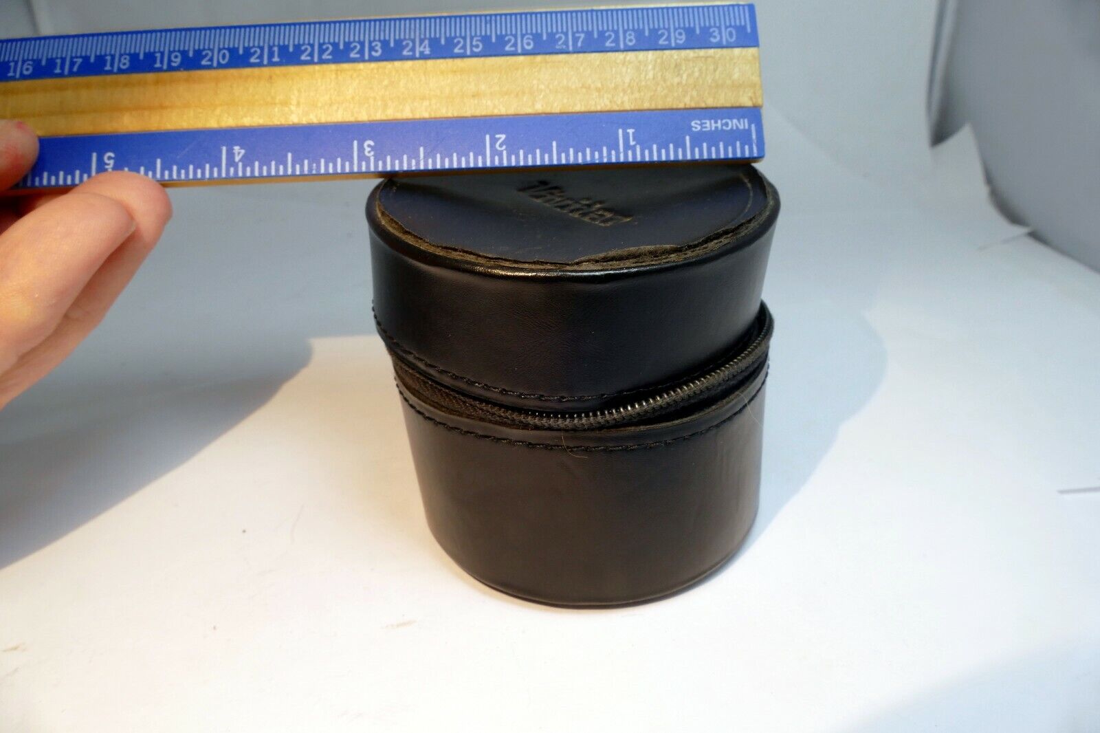 Vivitar HARD CASE for lens 2X teleconverter lens 50mm f1.9 or f2