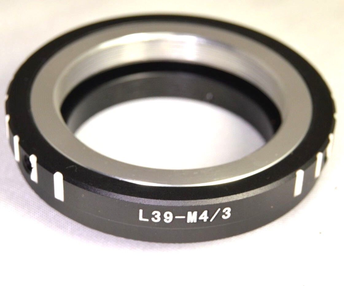 Leica Leitz M39 LTM screw mount lens adapter ring to M4/3 Cameras PEN GH6 GH5