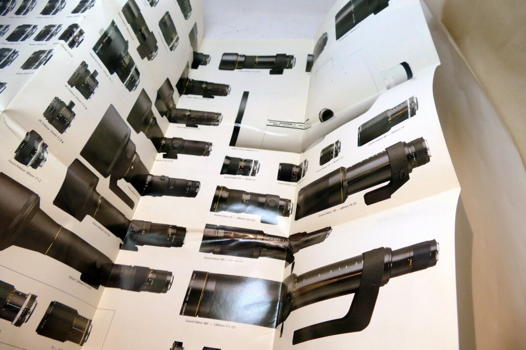 Camera accessory List Brochure Nikon F3 series HP DE-3 2 DX-1 DA-2 Finders