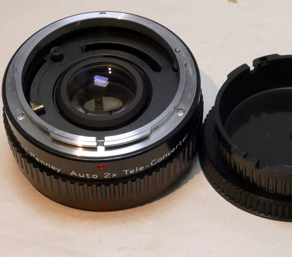 JCPenney 2X Lens Teleconverter Extender for Canon FD/FL manual focus  C-FD