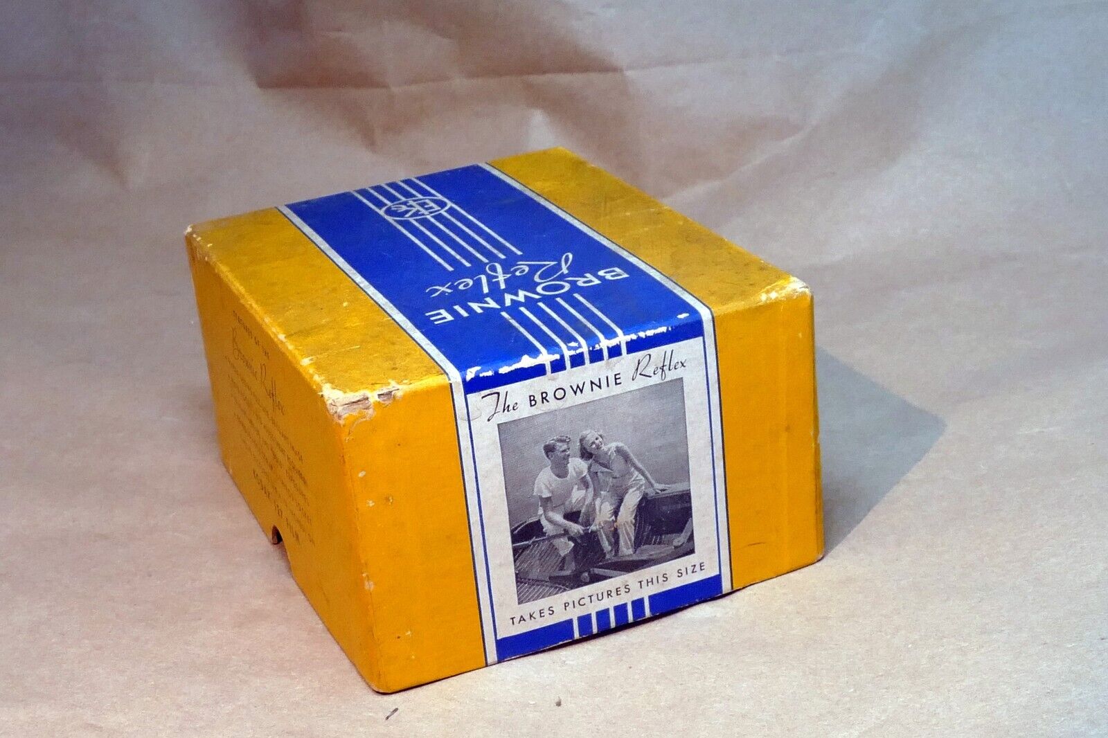 Kodak Brownie Reflex 127  Empty Box (only ) for camera vintage