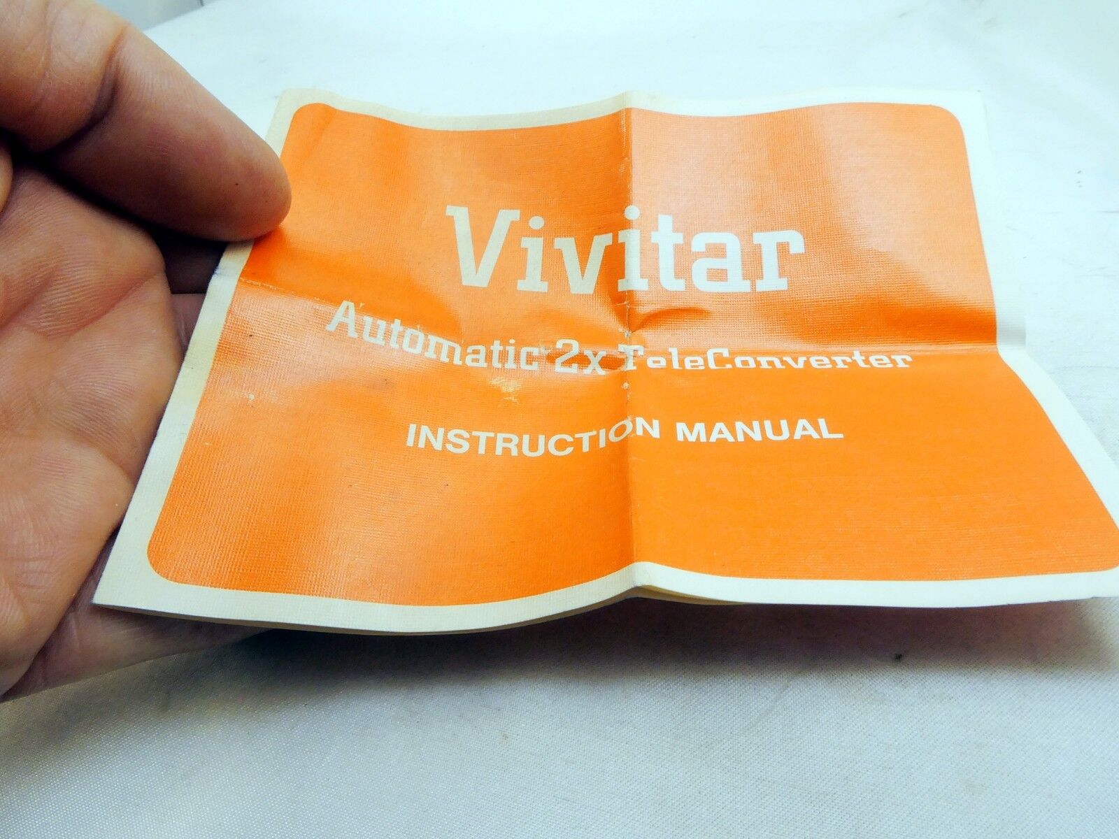 Vivitar 2X teleconverter  Lens   Guide Manual Book English 1974 vintage