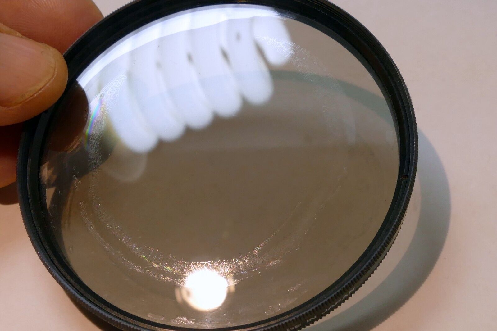 Digital 72mm PL Filter Polarizing Polar - DAMAGED coating, separation for artist