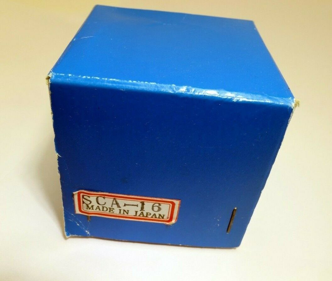 Empty Box for SCA-16 2.5X2.5" vintage