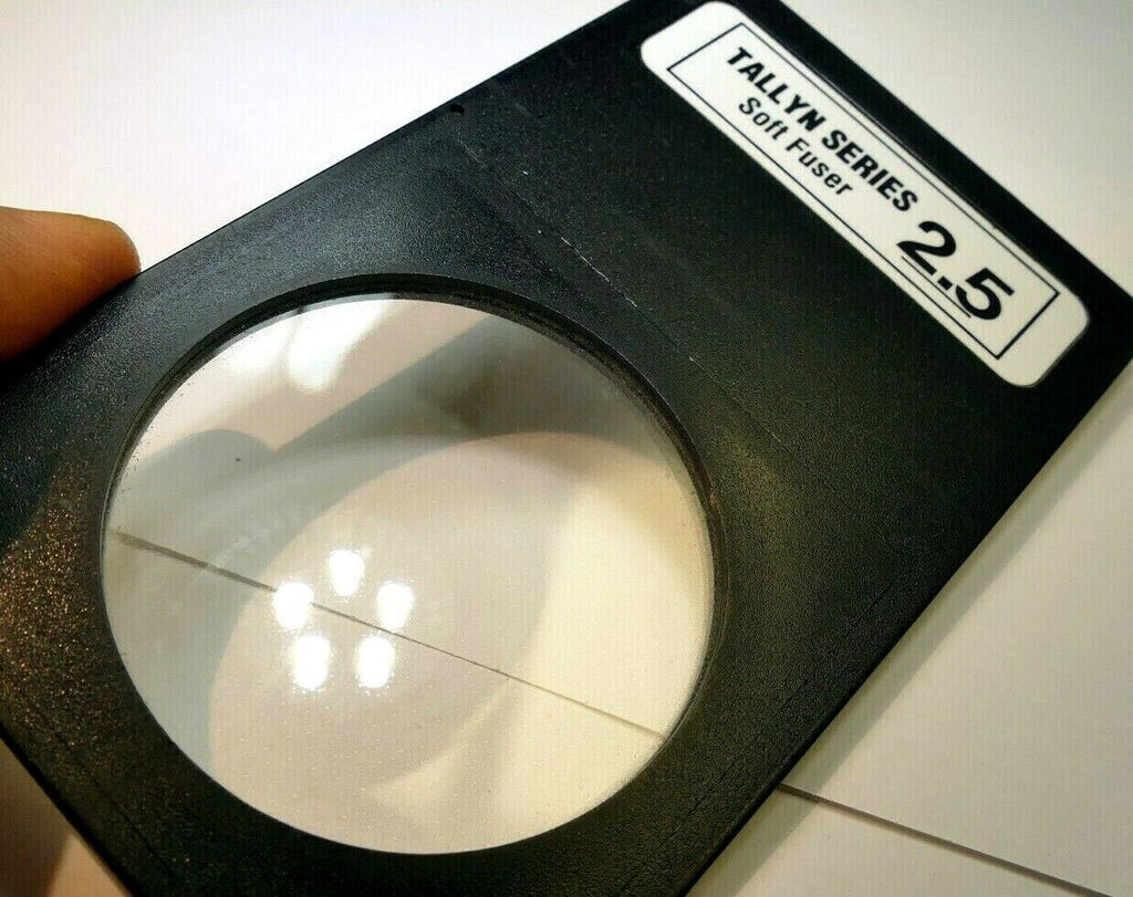 TALLYN Soft Fuser # 2.5 Filter 3 inch for Portraiture Lindahl Diffusion Focus