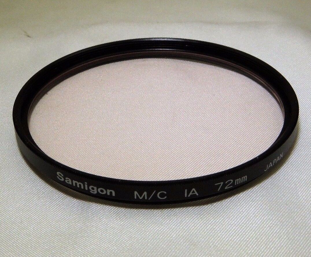 Samigon Skylight 1A Multi-Coated  72mm Filter Japan