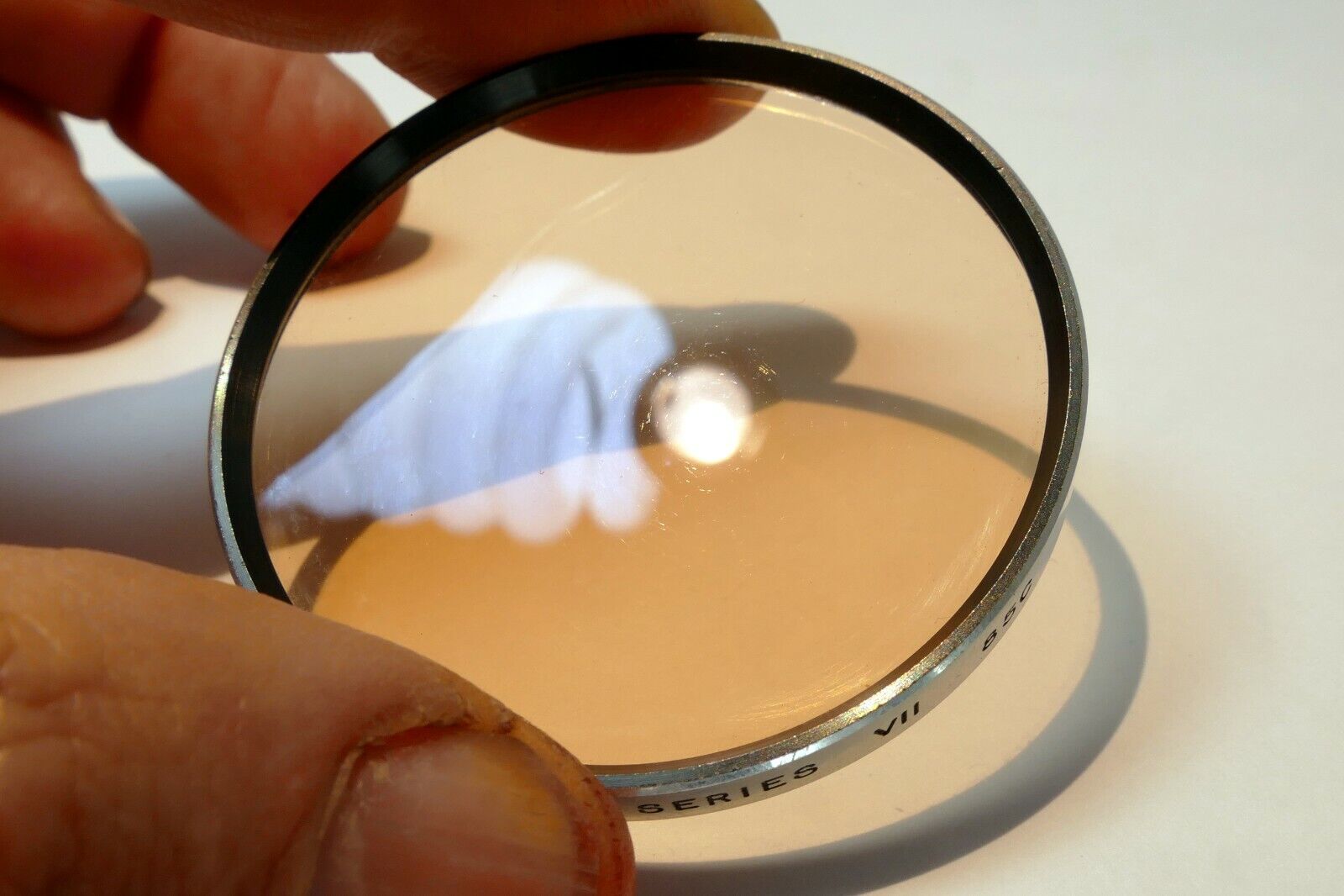 Spiralite Lens filter drop in series 7 VII  85C Convert 4900°K to 3200K Tungsten