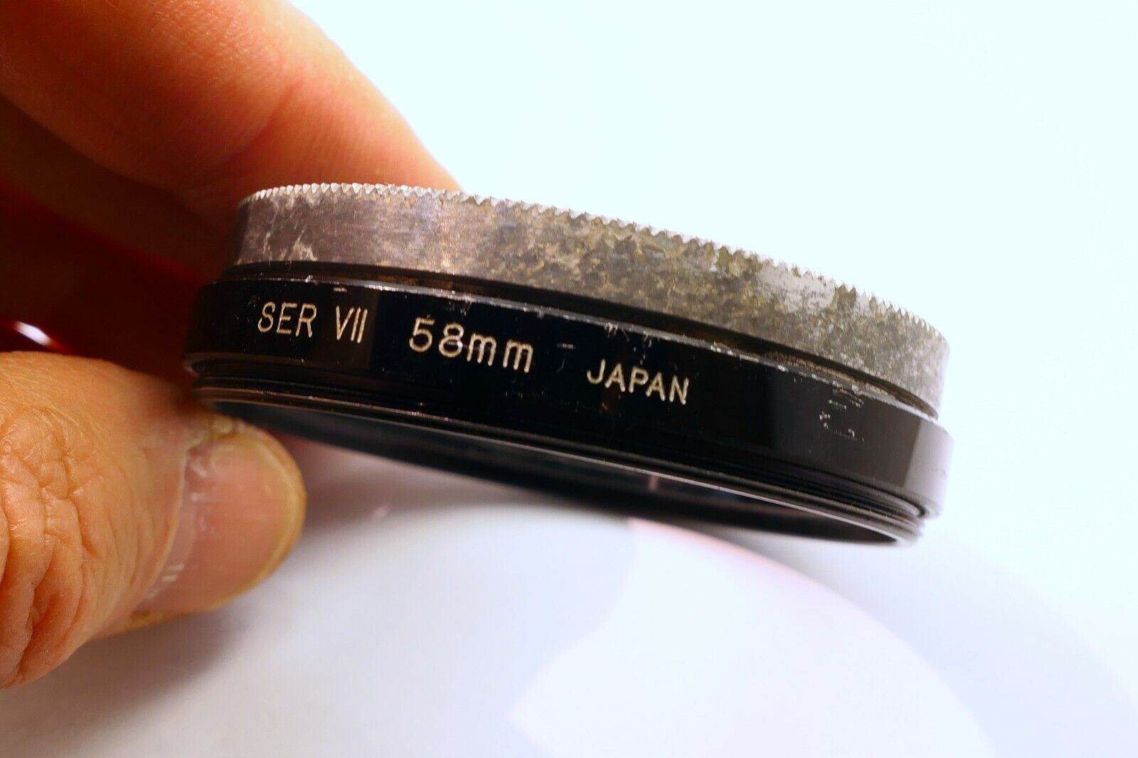 58mm to series 7 VII (54mm) Metal screw in  step-DOWN Ring adapter for lens