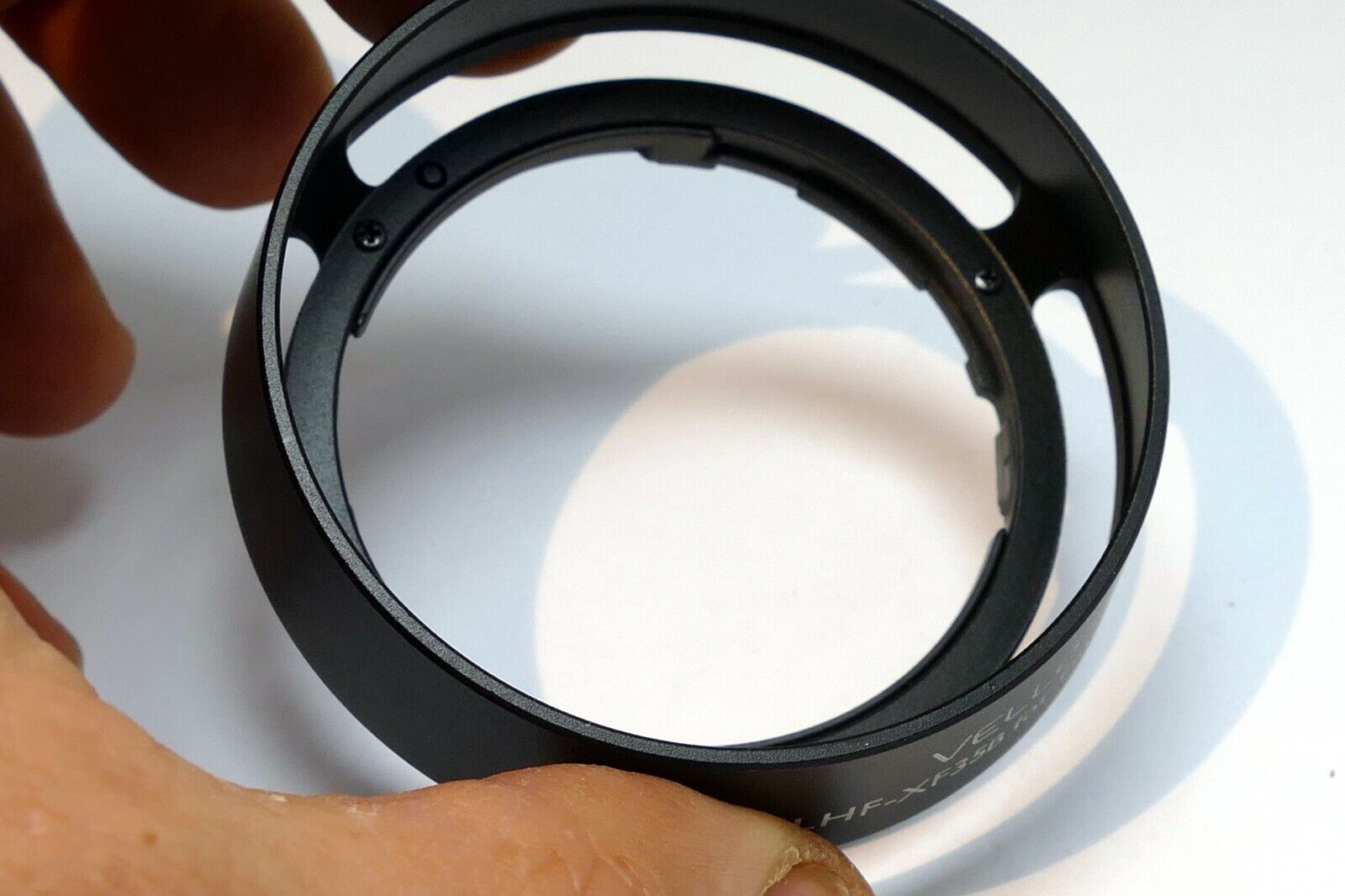 Xf35B Lens Hood For FUJIFILM's 35mm f/2 R WR & 23mm f/2 R WR lens shade vented m