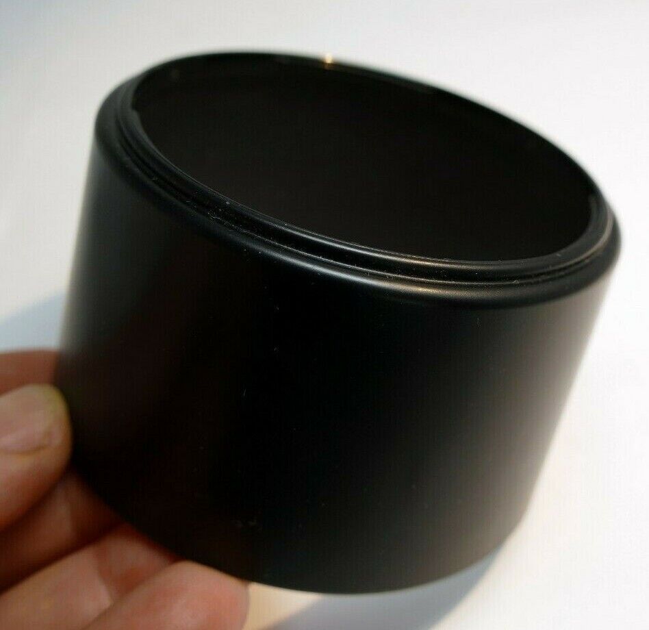 68.5mm ID plastic Lens Hood unknown brand  twist on type for telephoto