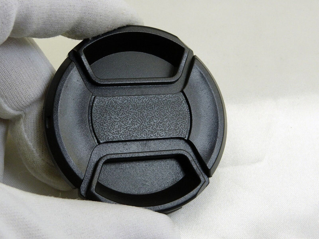 LC-55 55mm Lens Front Cap  Snap on type generic Black plastic