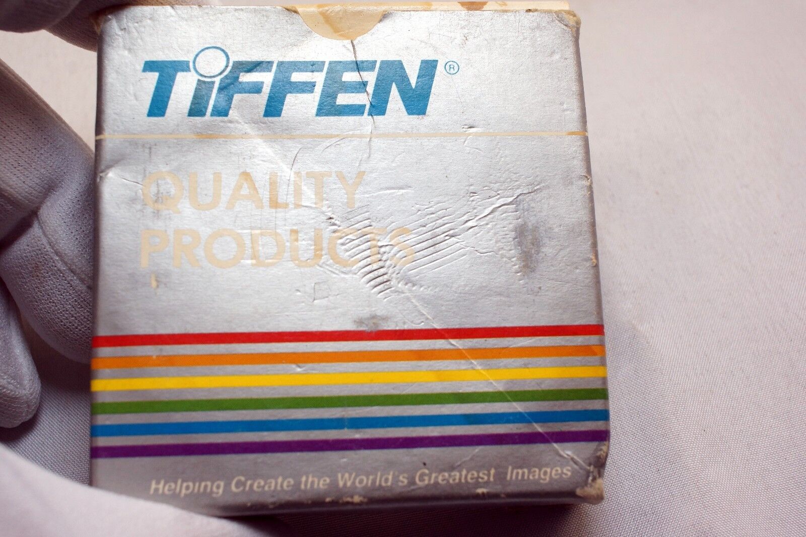 Empty Paper Box (only) for Tiffen Filters 52mm Green 11