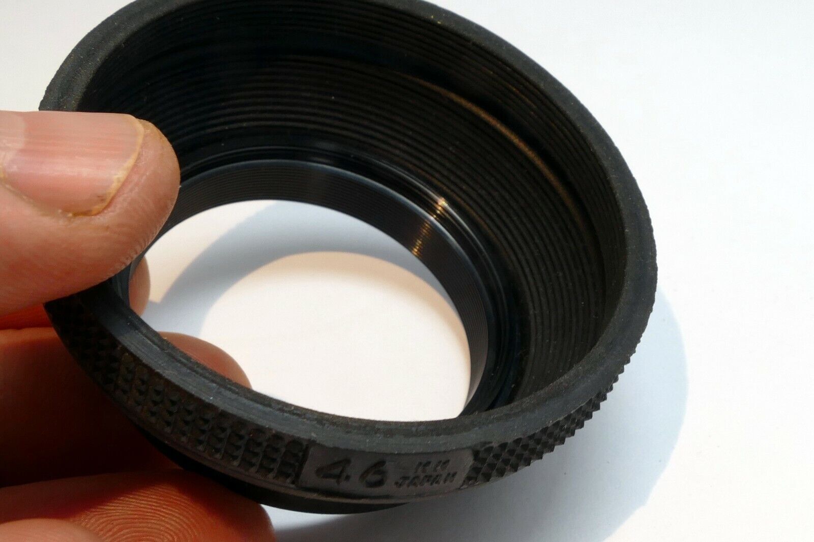 46mm Collapsible Rubber Lens Hood Made screw in type collapsible