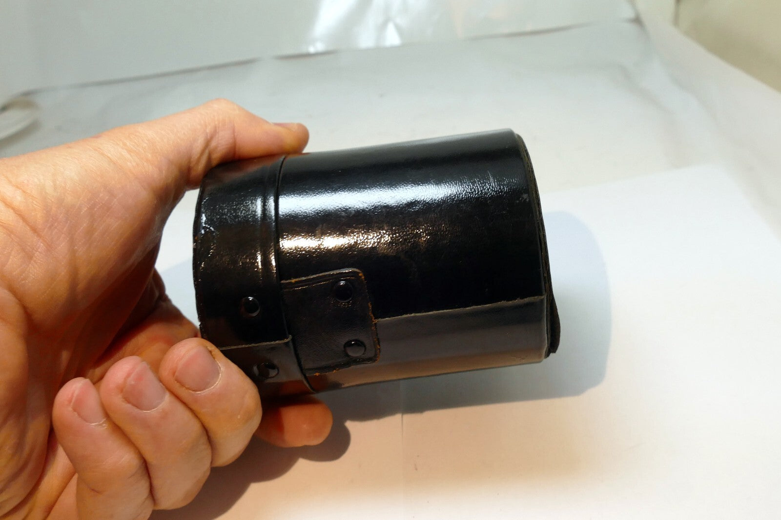 Canon C Black Hard Lens Case 50mm f1.4 FD f1.8 SC SSC - original