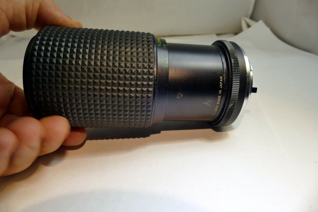 JCPenney 80-200mm f4.5 Minolta MD lens mount telephoto with issues