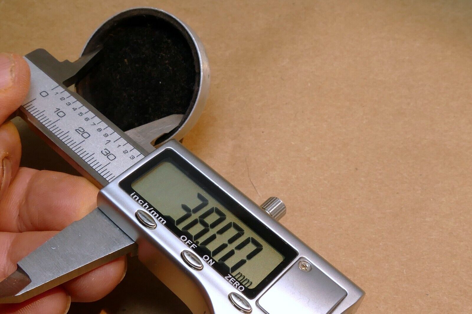 Front LENS CAP 36mm  35MM FRONT LENS CAP GERMANY slip on  type metal