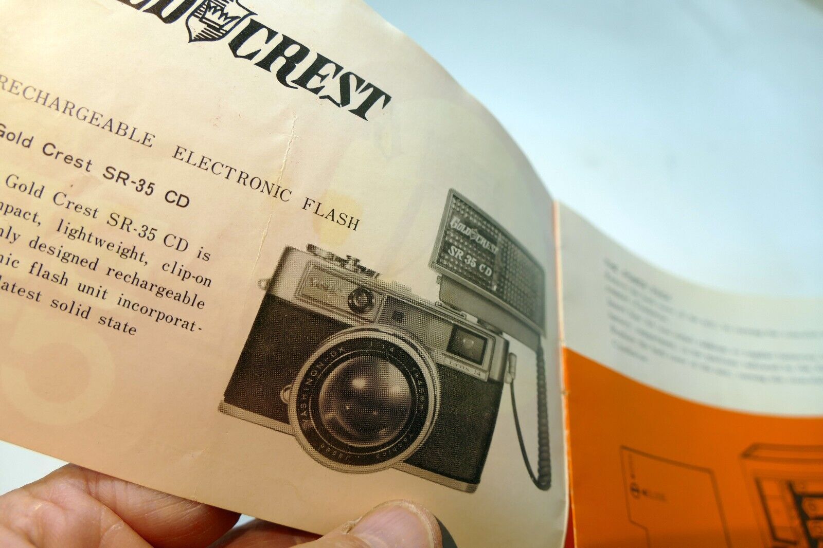 Gold Crest SR-35 CD Flash Instructions manual Guide English E