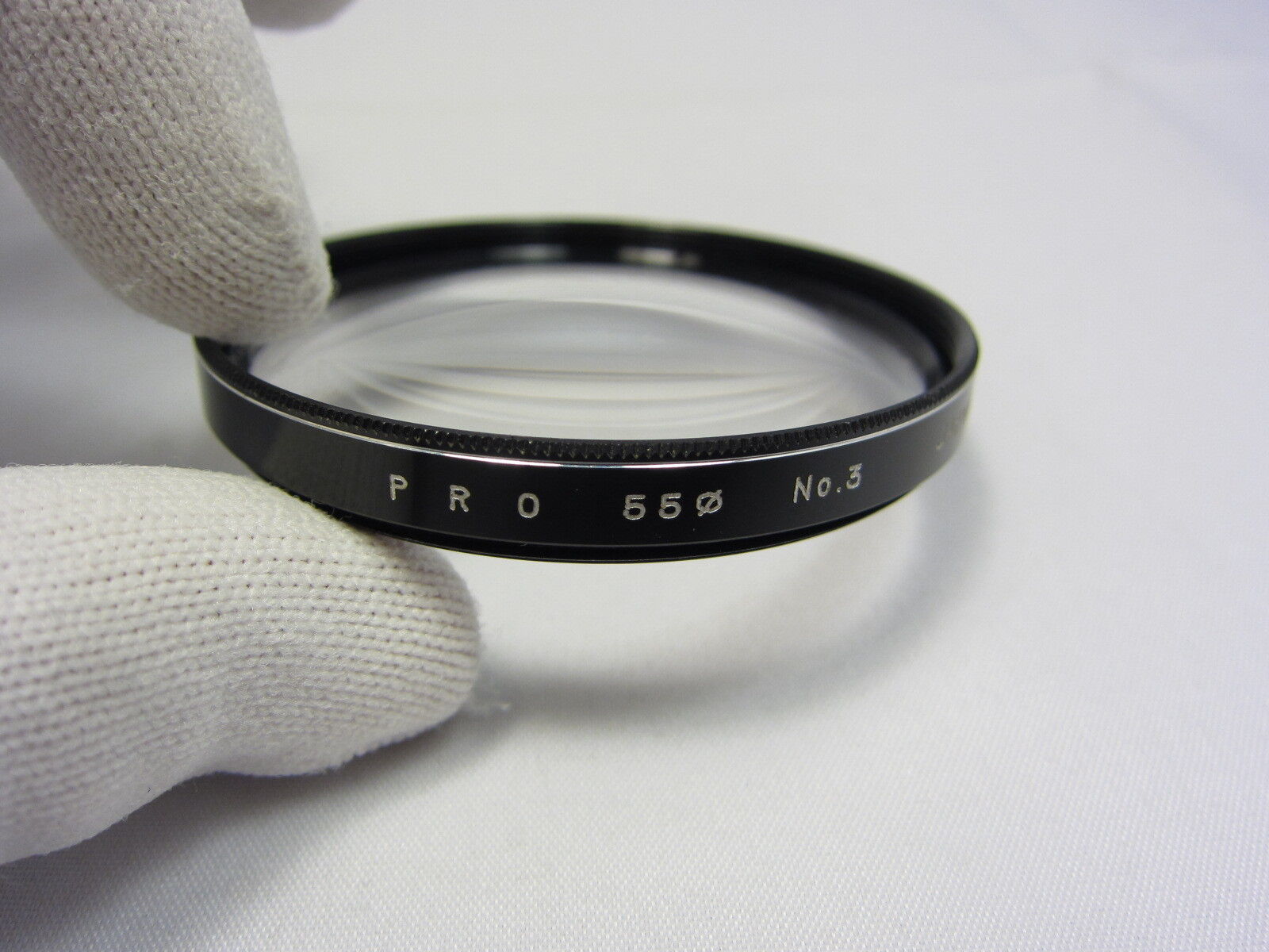 Used PRO 55mm NO.3 +3 Close-up Macro  Lens Filter Made in Japan N103056