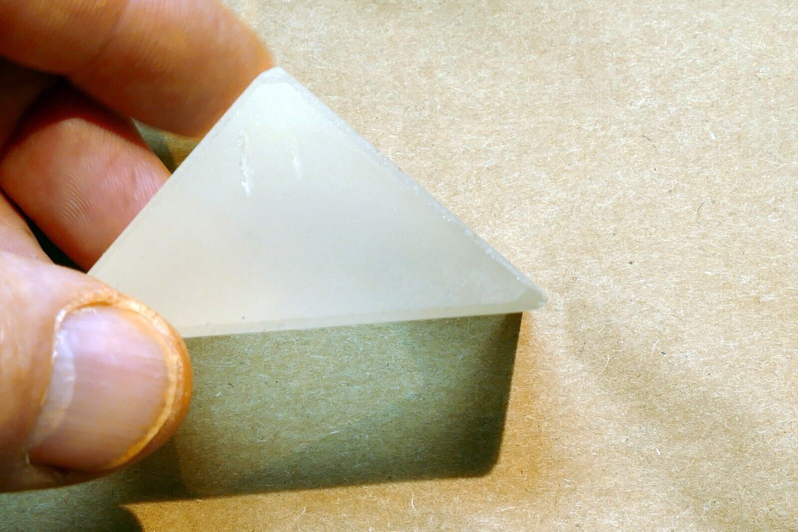 30mm Optical glass right angle prism 90 degree total reflection measurement