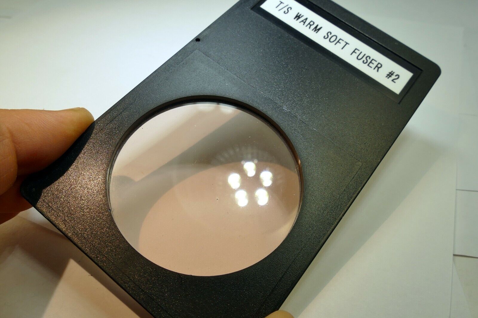 T/S Warm Soft Fuser #2 Filter 3 inch Lindahl Diffusion Warm Focus