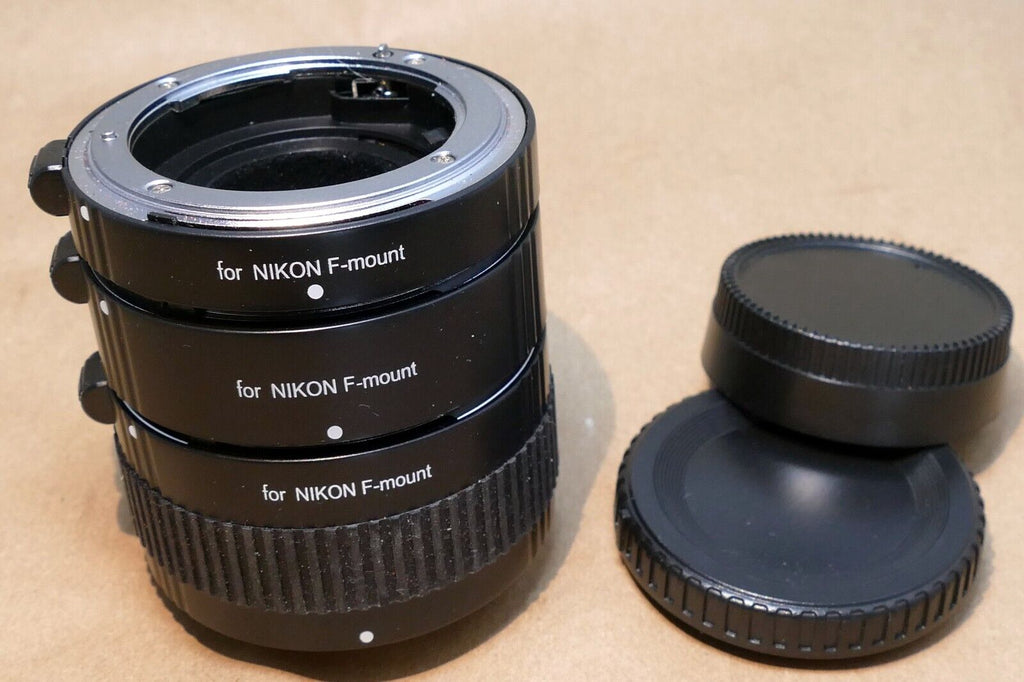 Movo Macro Extension Tube set 12mm 20mm 36mm Lens for Nikon N / F