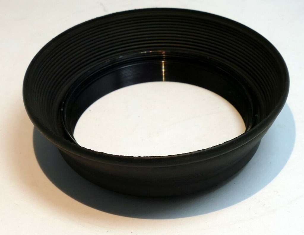 52mm Rubber Hood shade   double threaded short  rubber  telephoto