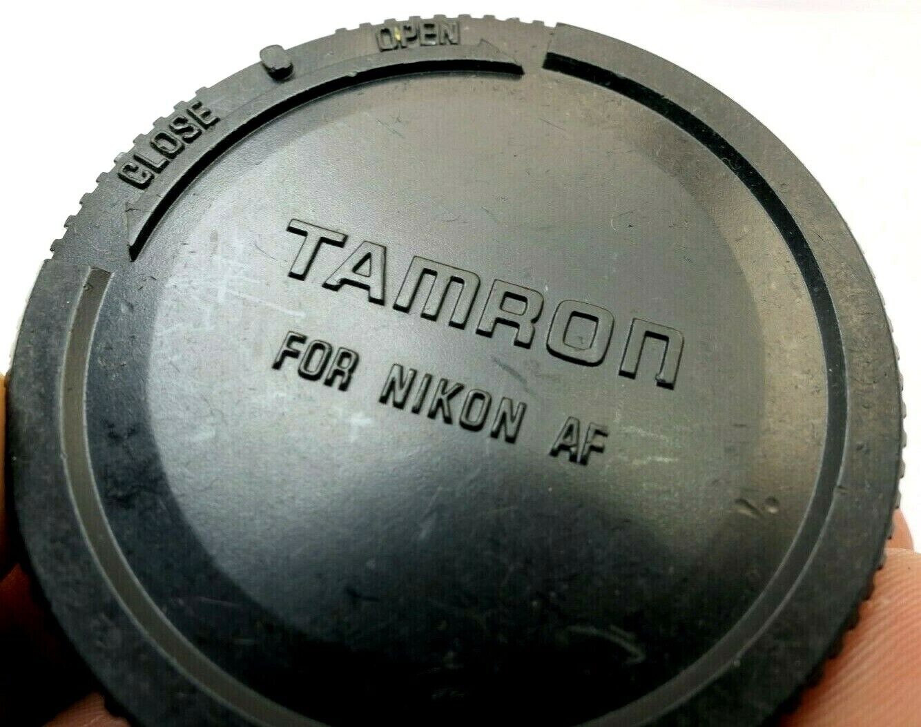 Tamron Rear Lens Cap for Nikon F AF AF-D VC f2.8 twist on type bayonet vintage