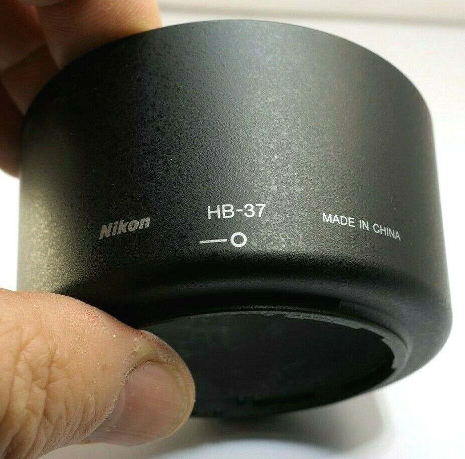 Nikon HB-37 Lens Hood Shade 55-200mm f4-5.6 VR II 85mm f3.5 micro AF-S Genuine
