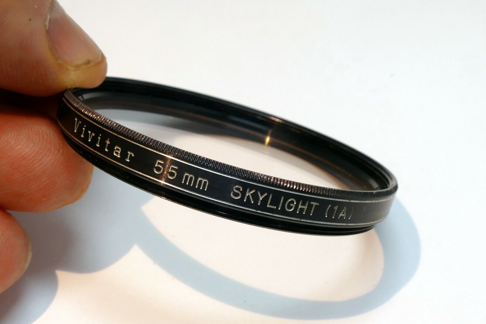 Vivitar 55mm Filter Skylight 1A sky worming made in Japan