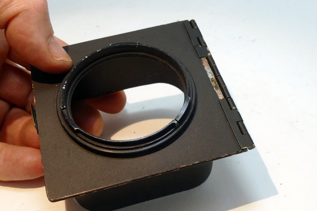 Hasselblad  80m f2.8 *T lens hood shade with 3X3" filter gelatin holder
