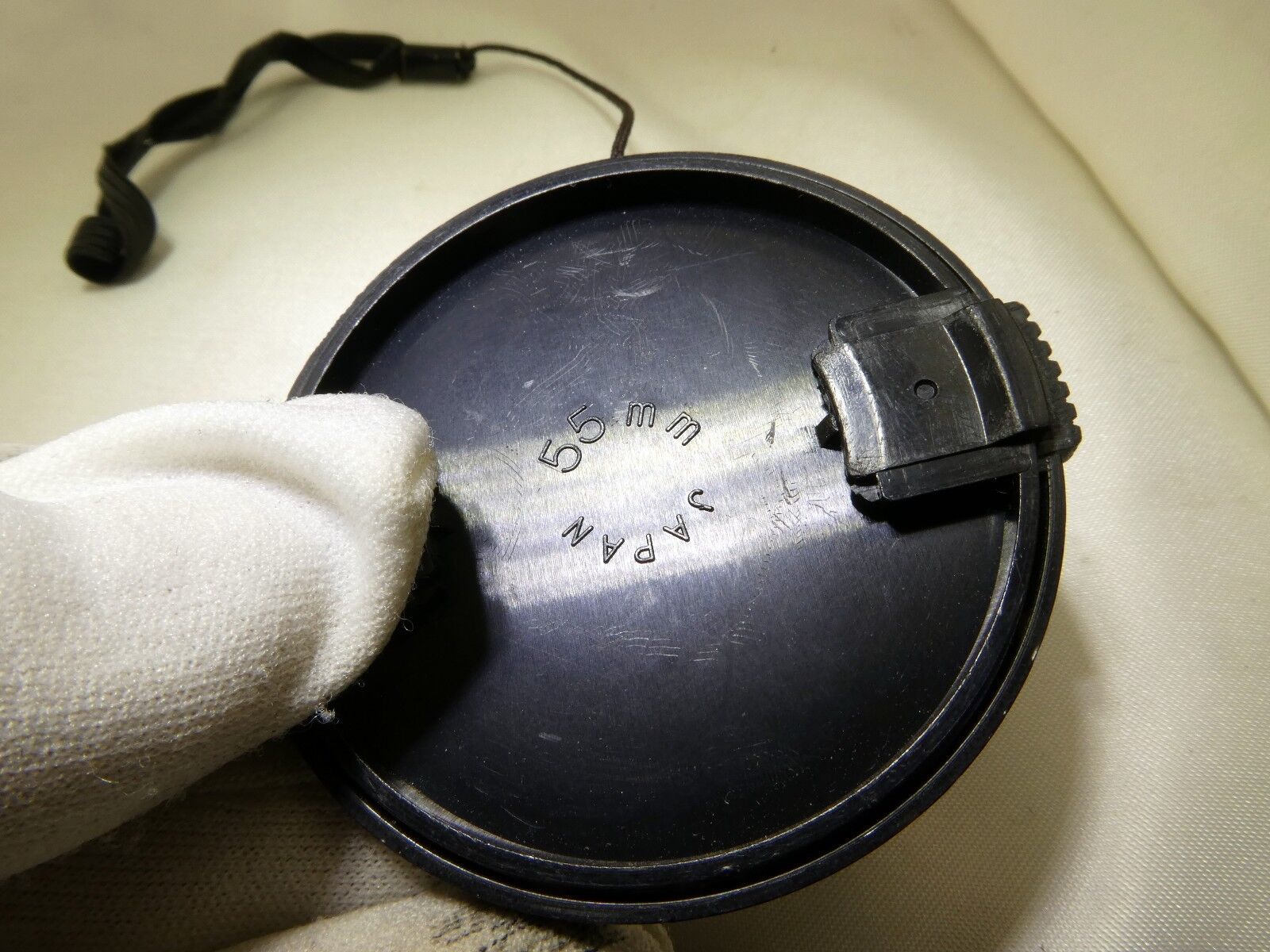 Vivitar 55mm Lens Front Cap Snap on type Plastic Genuine OEM