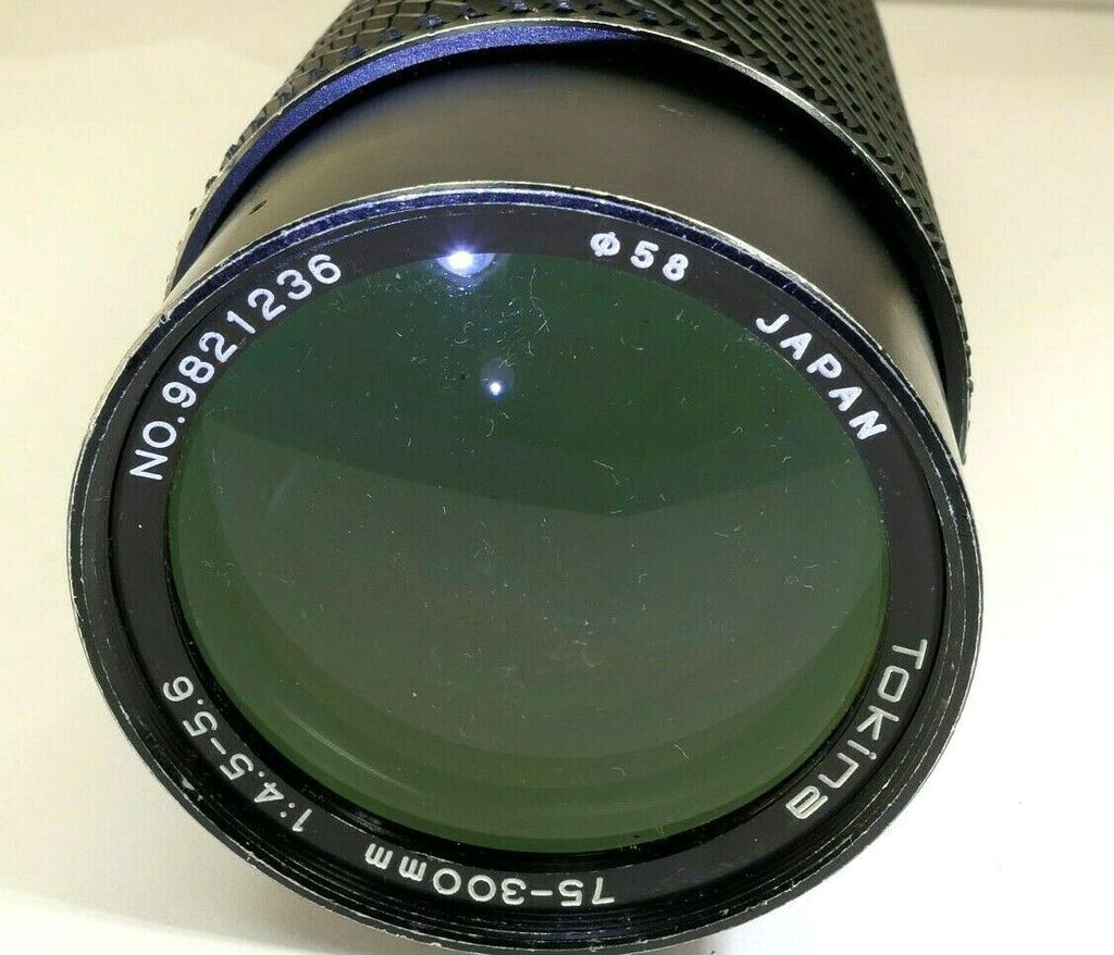 Tokina 75-300mm f4.5-5.6 Ai-s Lens for Nikon  Parts Repair AS IS aperture stuck