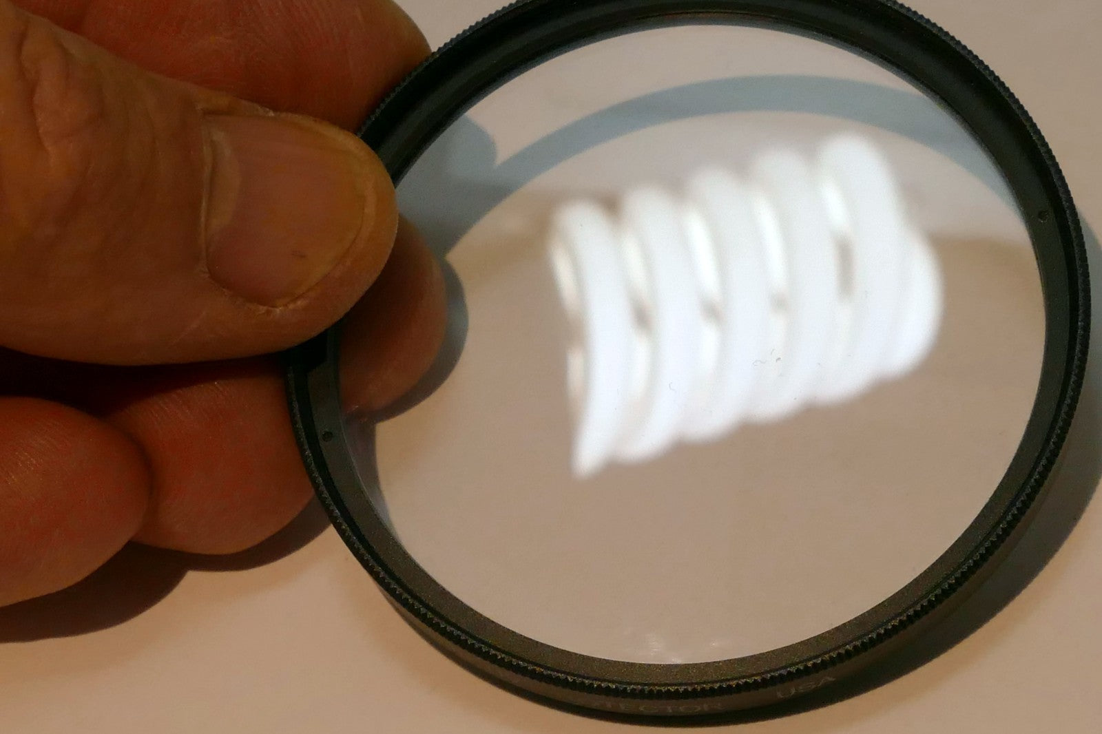 Tiffen 58mm UV protector Filter made in USA -  near mint condition