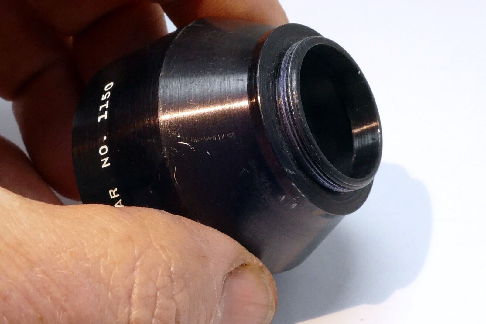 Birns & Sawyer  25mm Lens  Hood Shade threaded  metal Cinar 1150 f1.9 Kipon