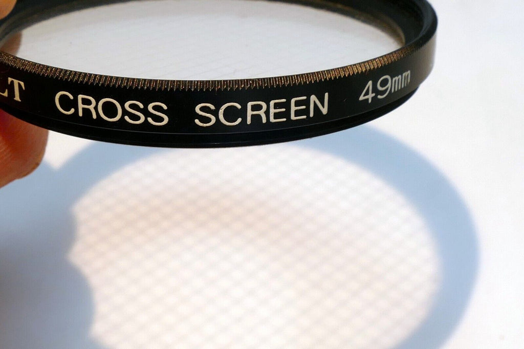 Kalt Cross Screen  49mm Lens  4 Star  CS