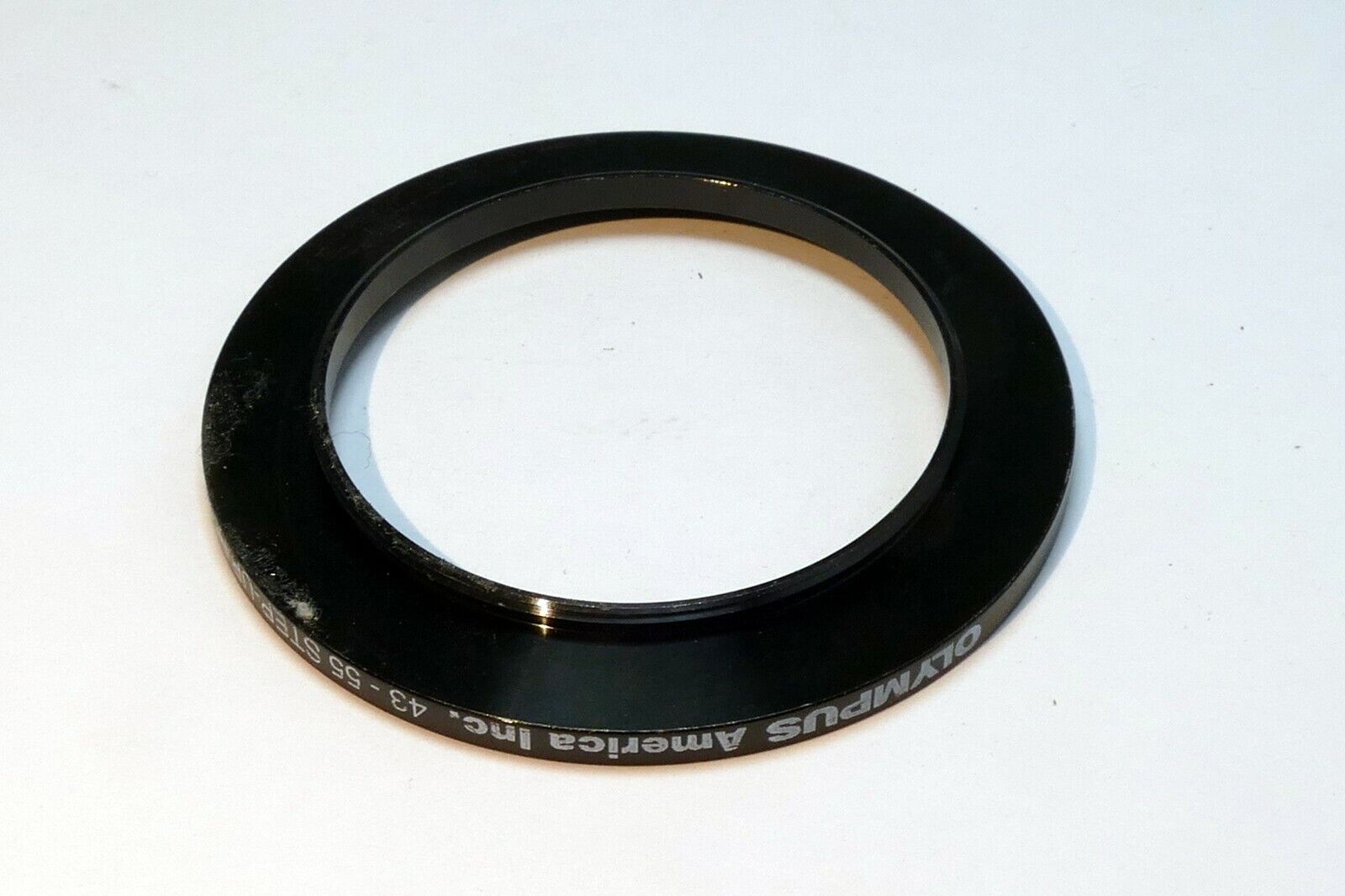 Olympus 43mm to 55mm Step-up ring Metal adapter double threaded