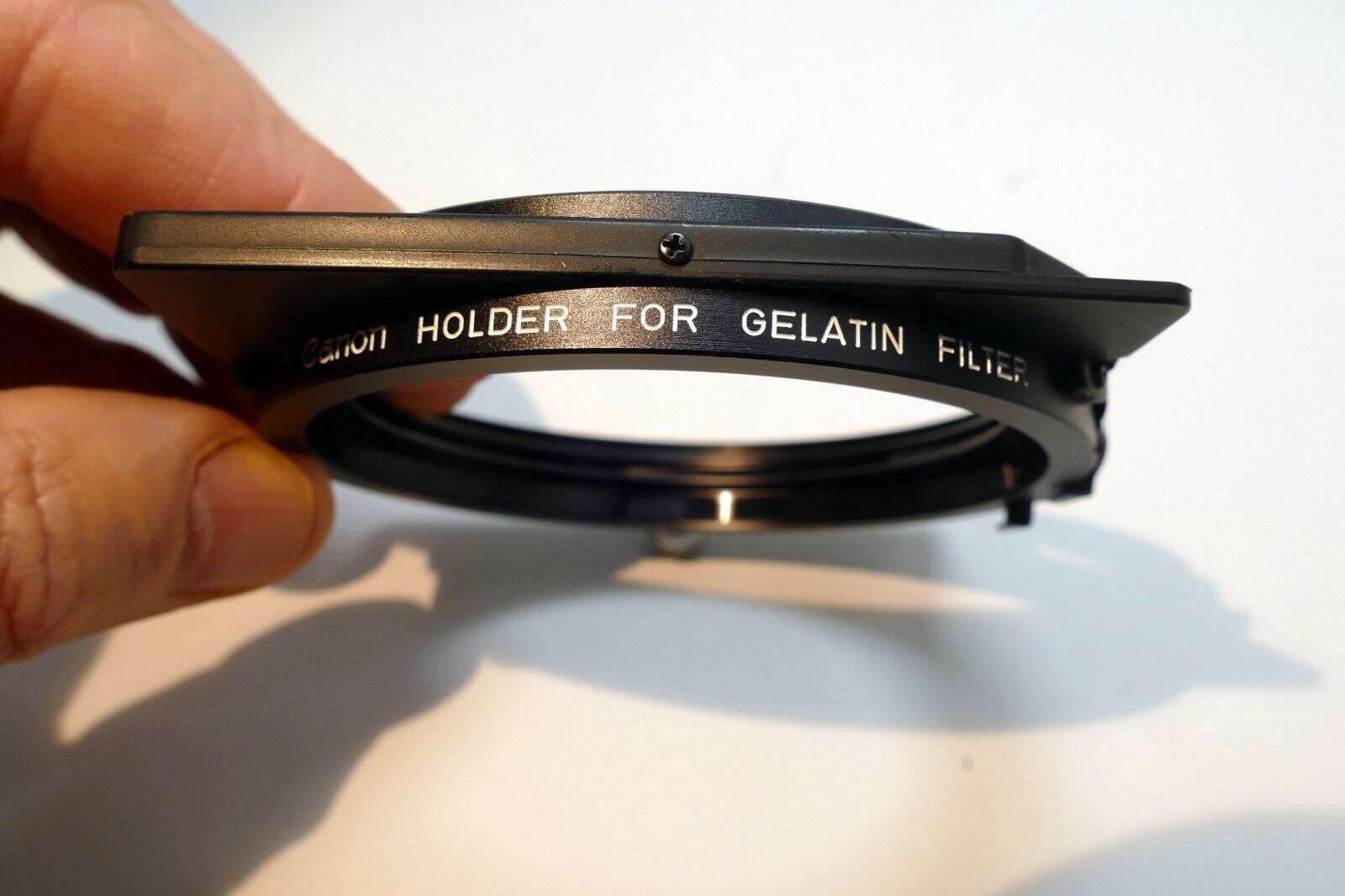 Canon holder for gelatin filter adapter genuine - OEM vintage