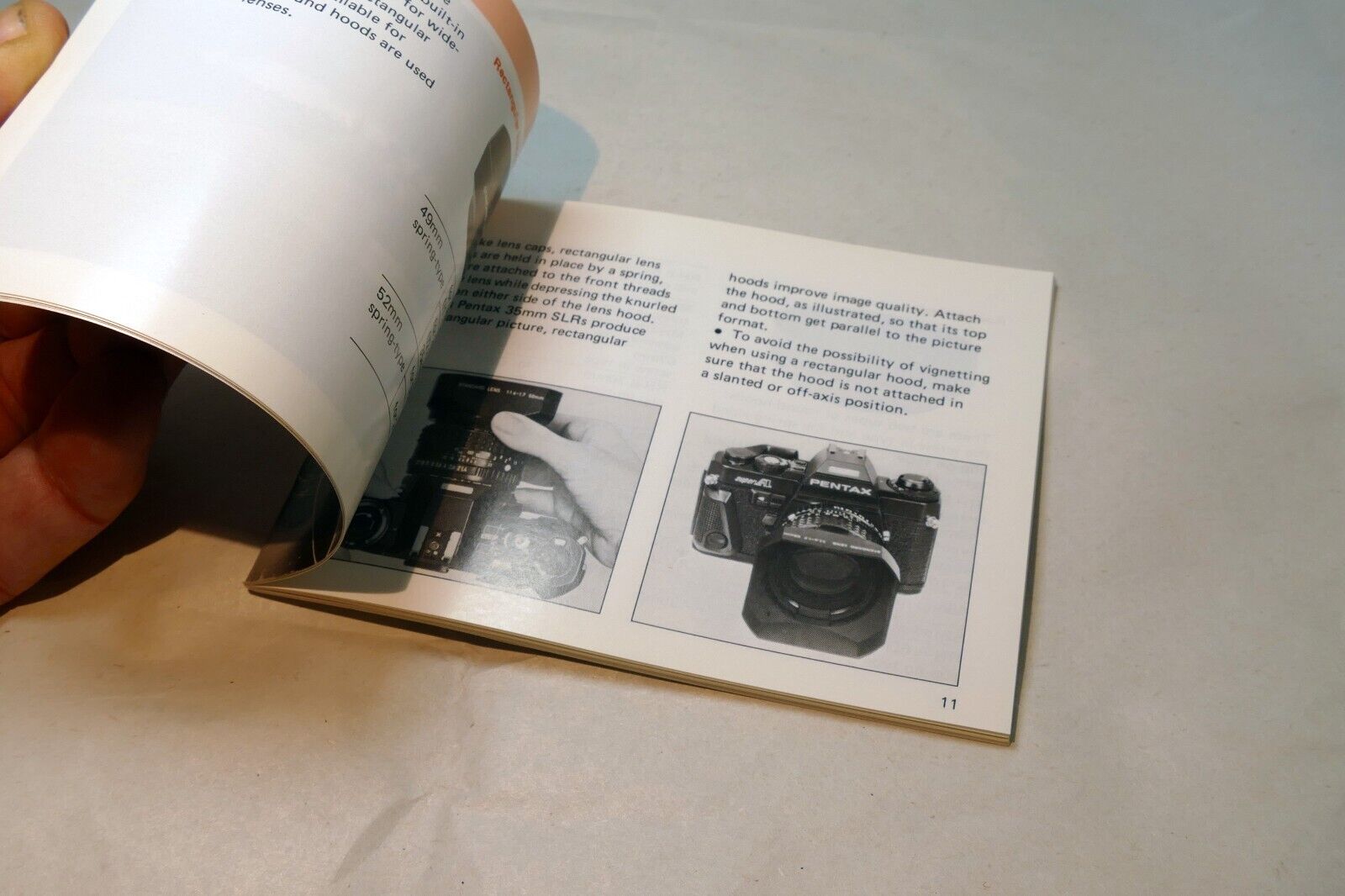 Pentax35mm Interchangeable Lenses System Information Brochure Booklet MX LX