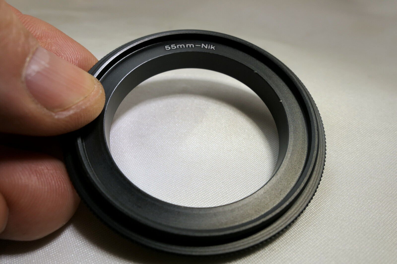 55mm Macro Reverse Lens Adapter Ring For Nikon F Ai D750 D7200 cameras Close-up