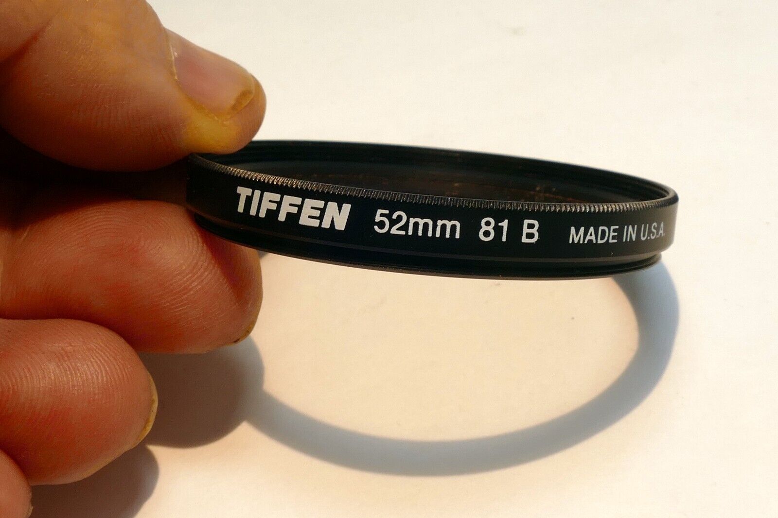 Tiffen 52mm Filter  81 B  lens made in USA